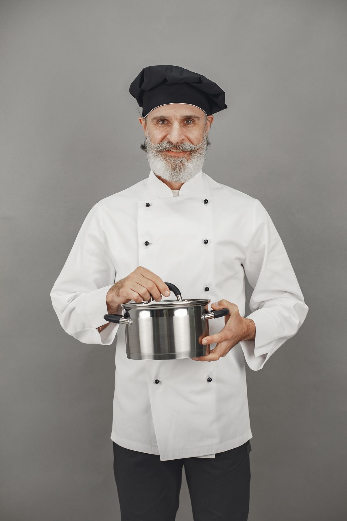 Representative photo of a chef in a white chef coat