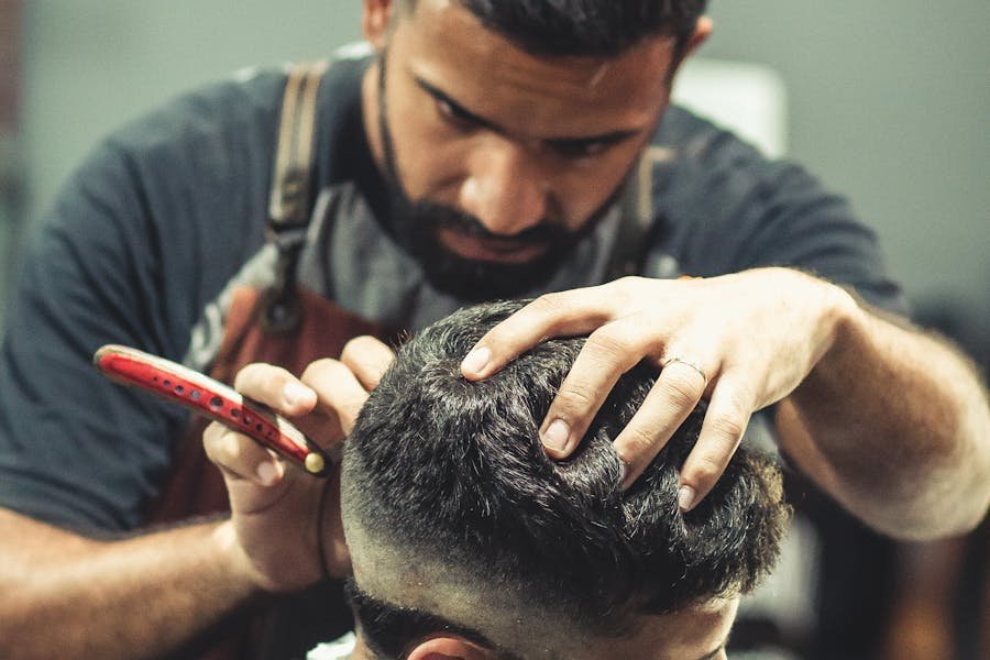 Professional beard trim and styling