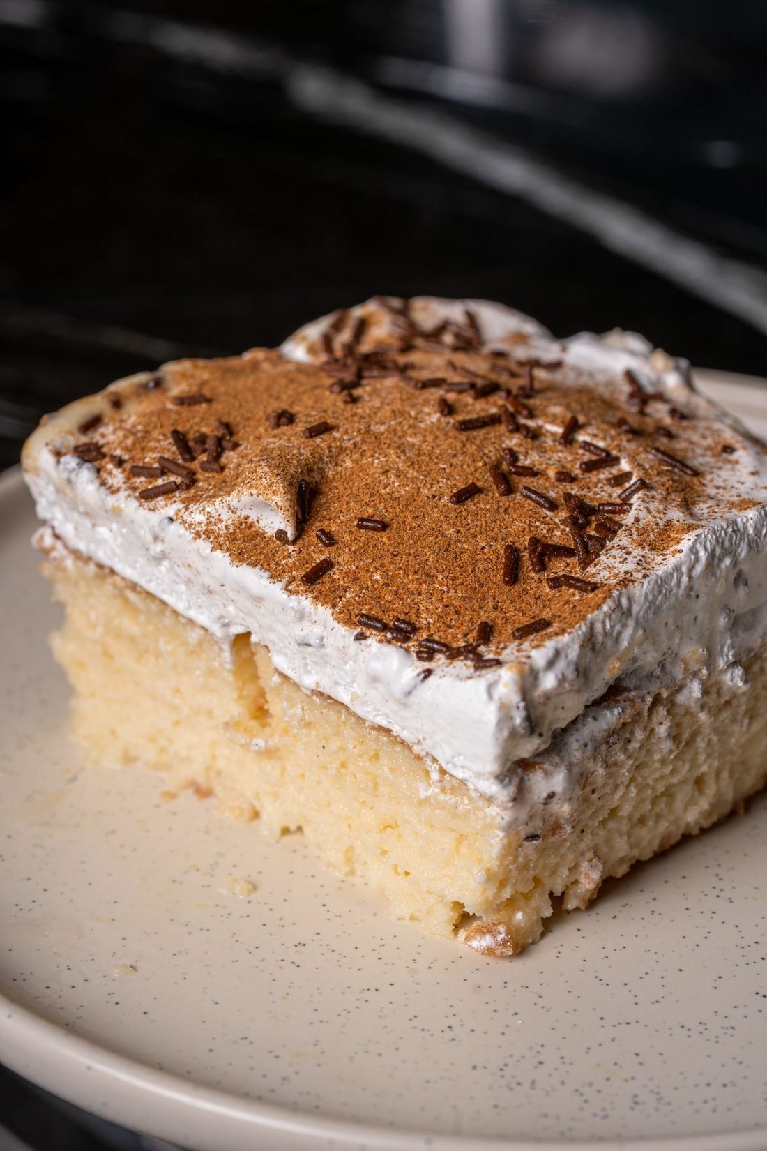 Una rebanada de pastel tres leches (imagen representativa)