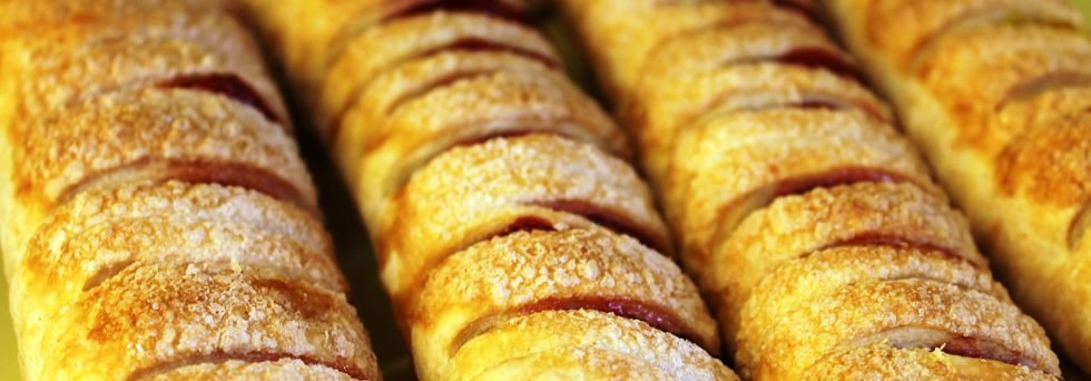 Guava-filled pan dulce pastries
