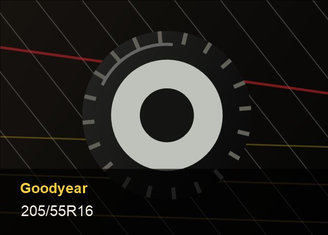 Goodyear Assurance 205 55R16 tire