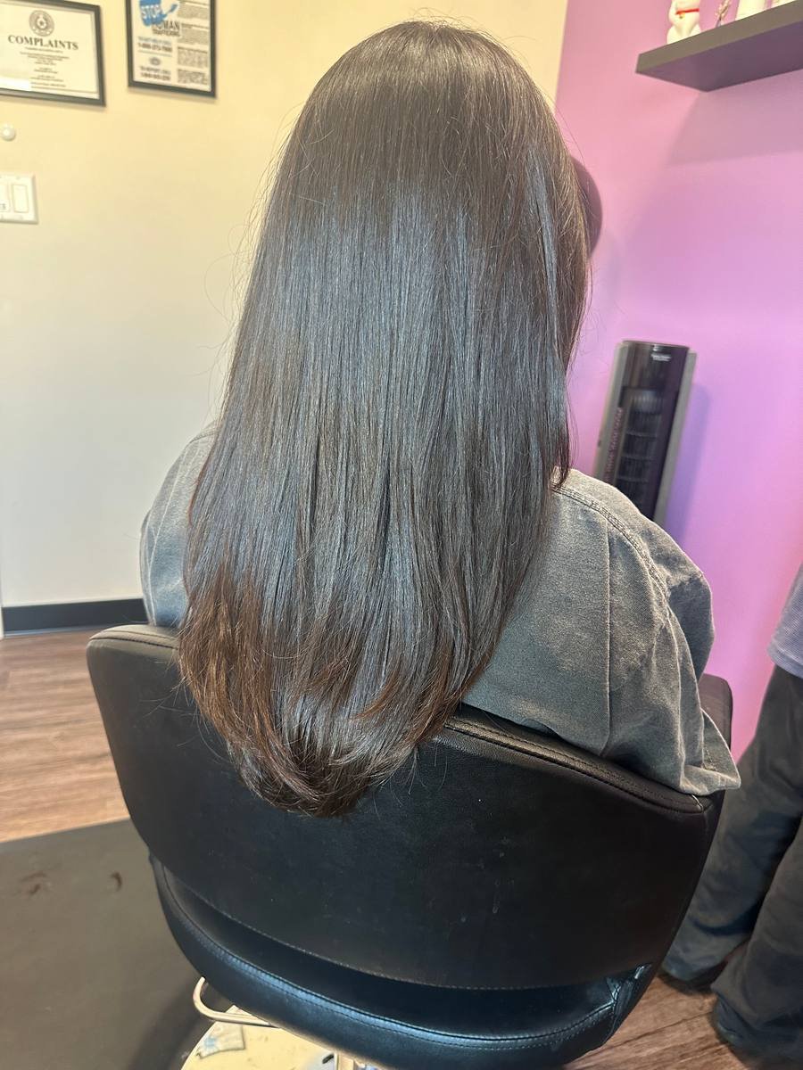 Representative photo of a glossy brunette color finish