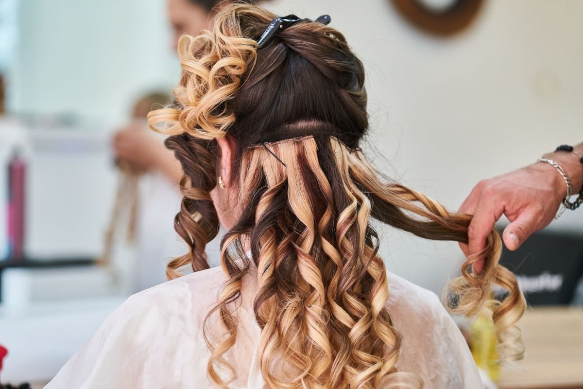 Representative photo of defined, styled curls